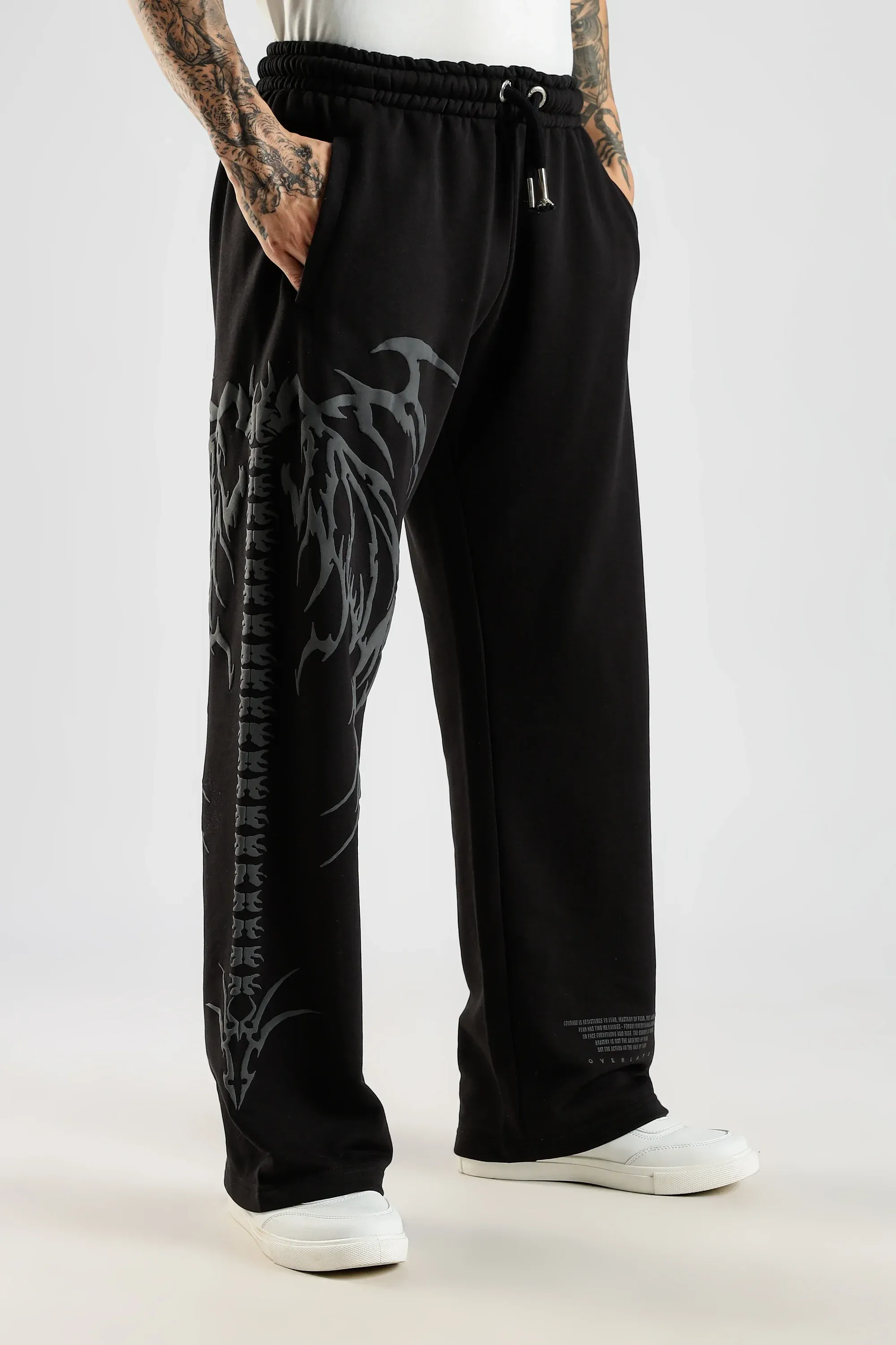 Shadow Wings Black Joggers – moorooMEN