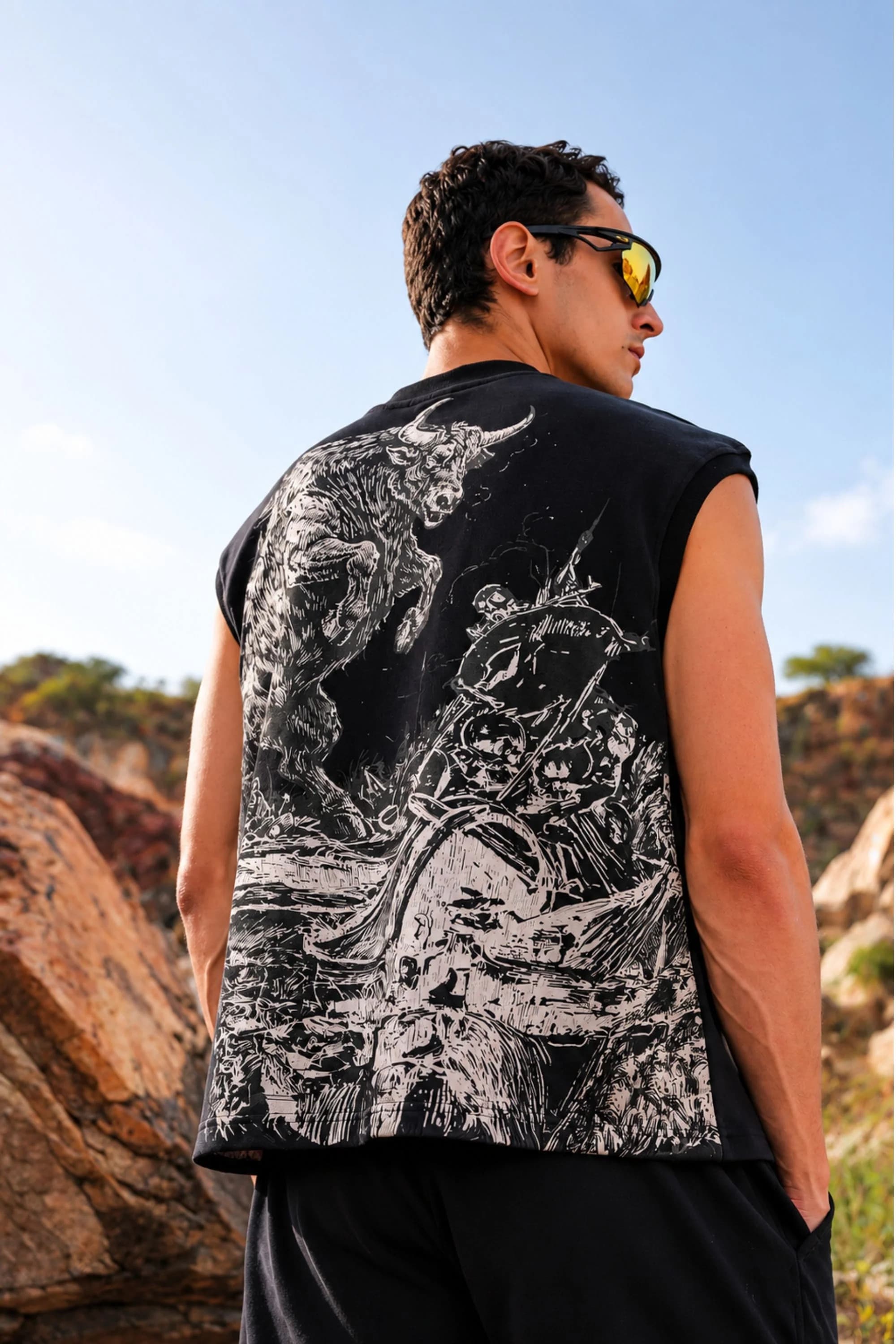 Horned Force Tank Top – moorooMEN