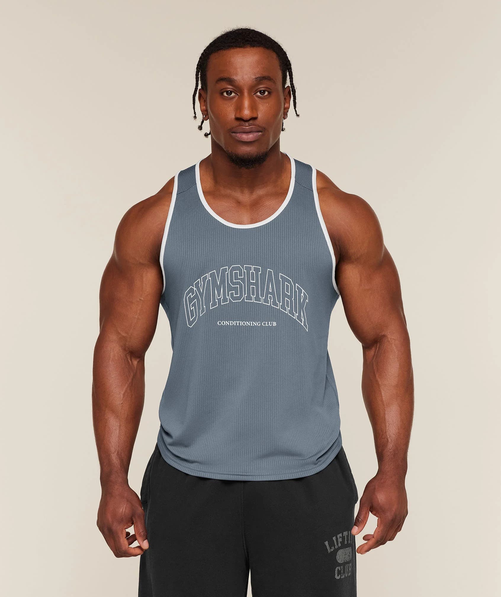 Collegiate Tech Tank Gray - moorooMEN