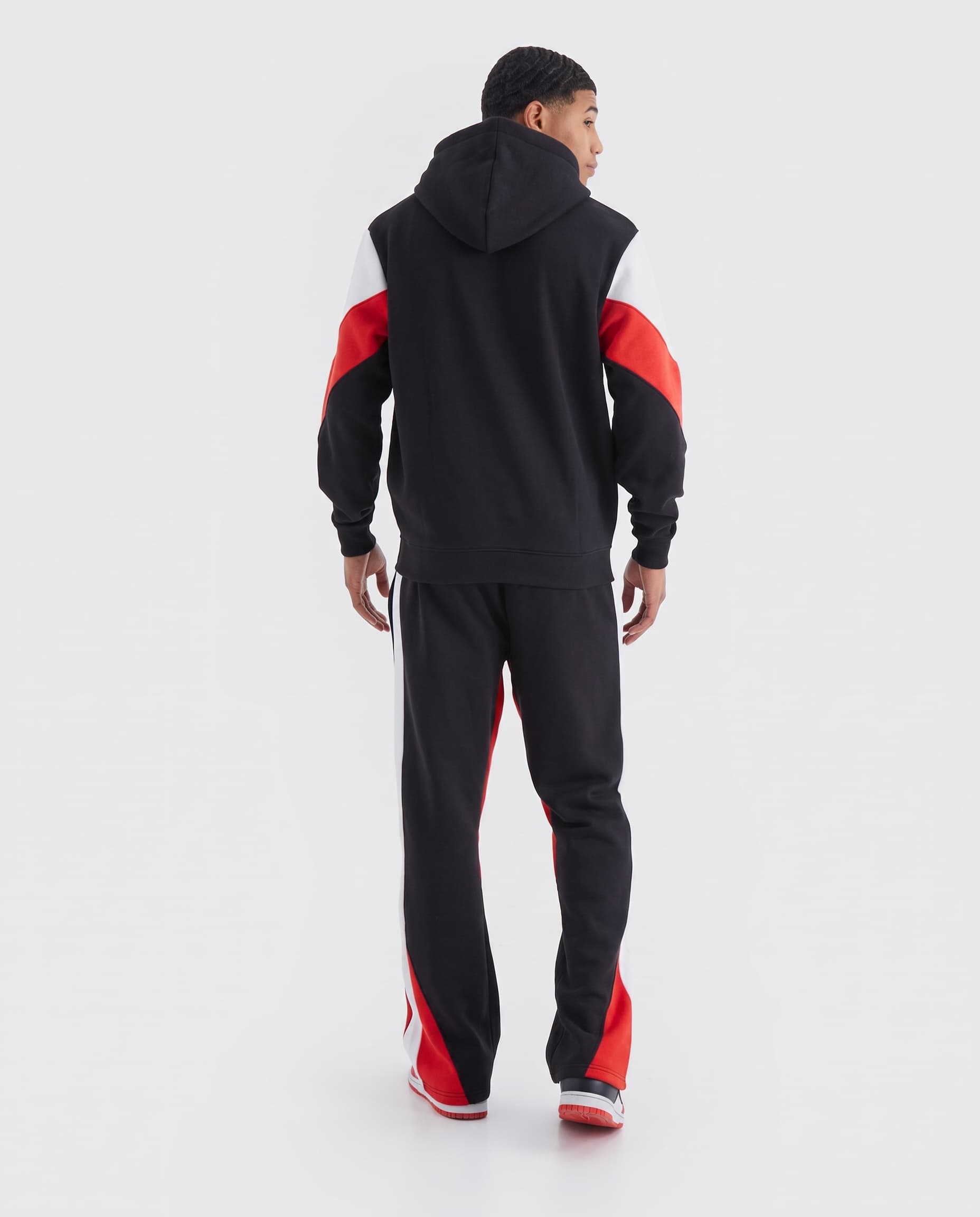 Men's Colour Block Streetwear Jogger Co-ord