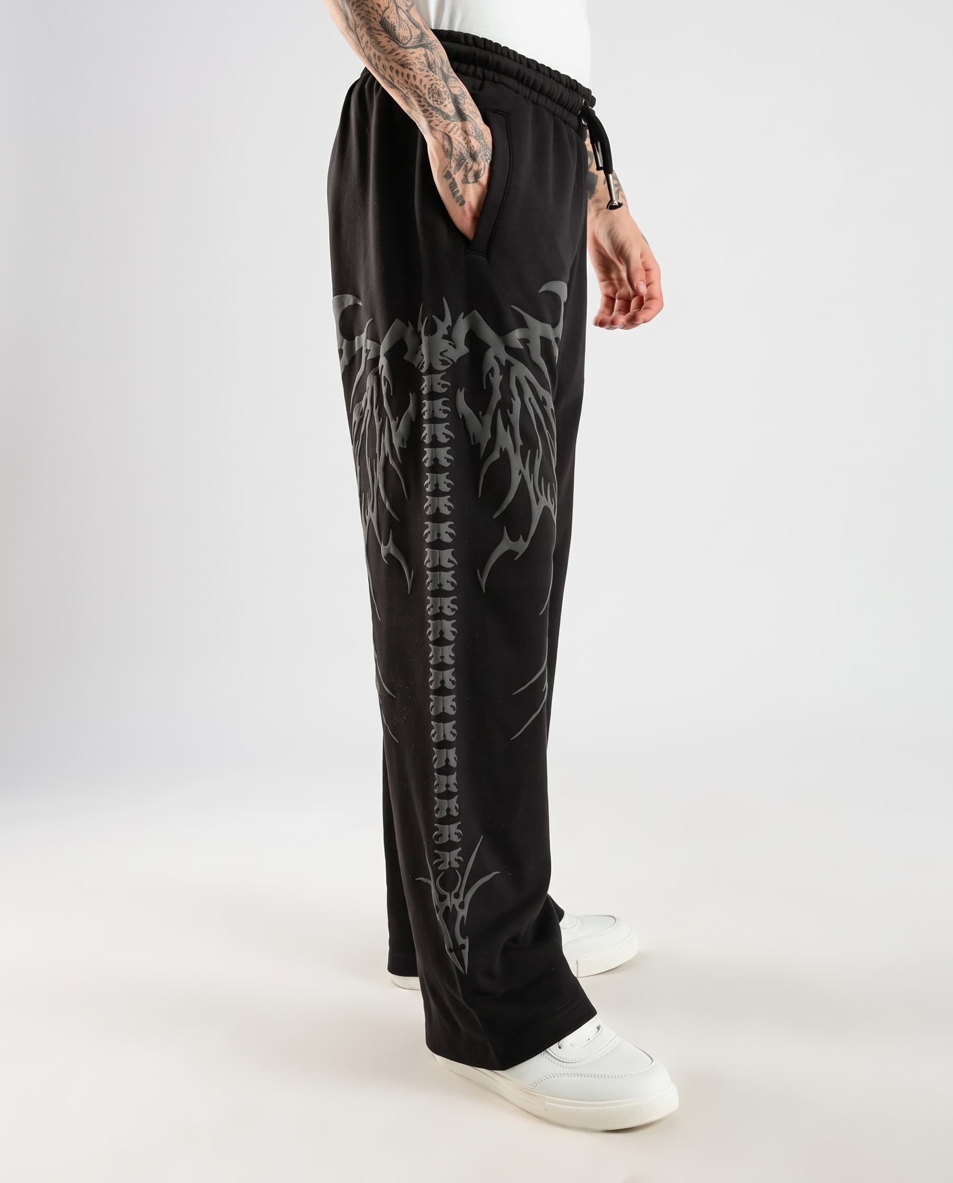 Shadow Wings Black Joggers – moorooMEN