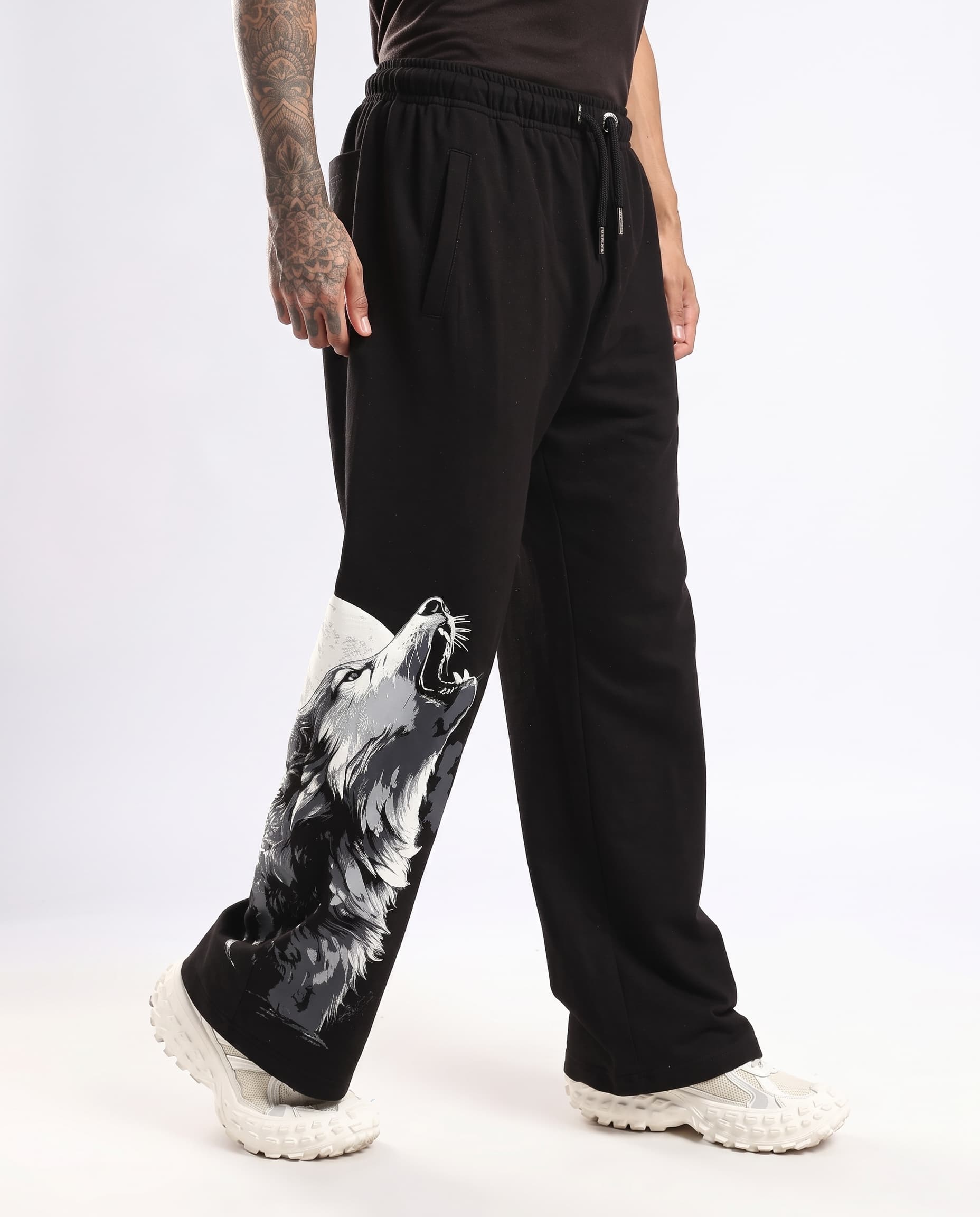 Alpha Rise Heavyweight Black Joggers – moorooMEN
