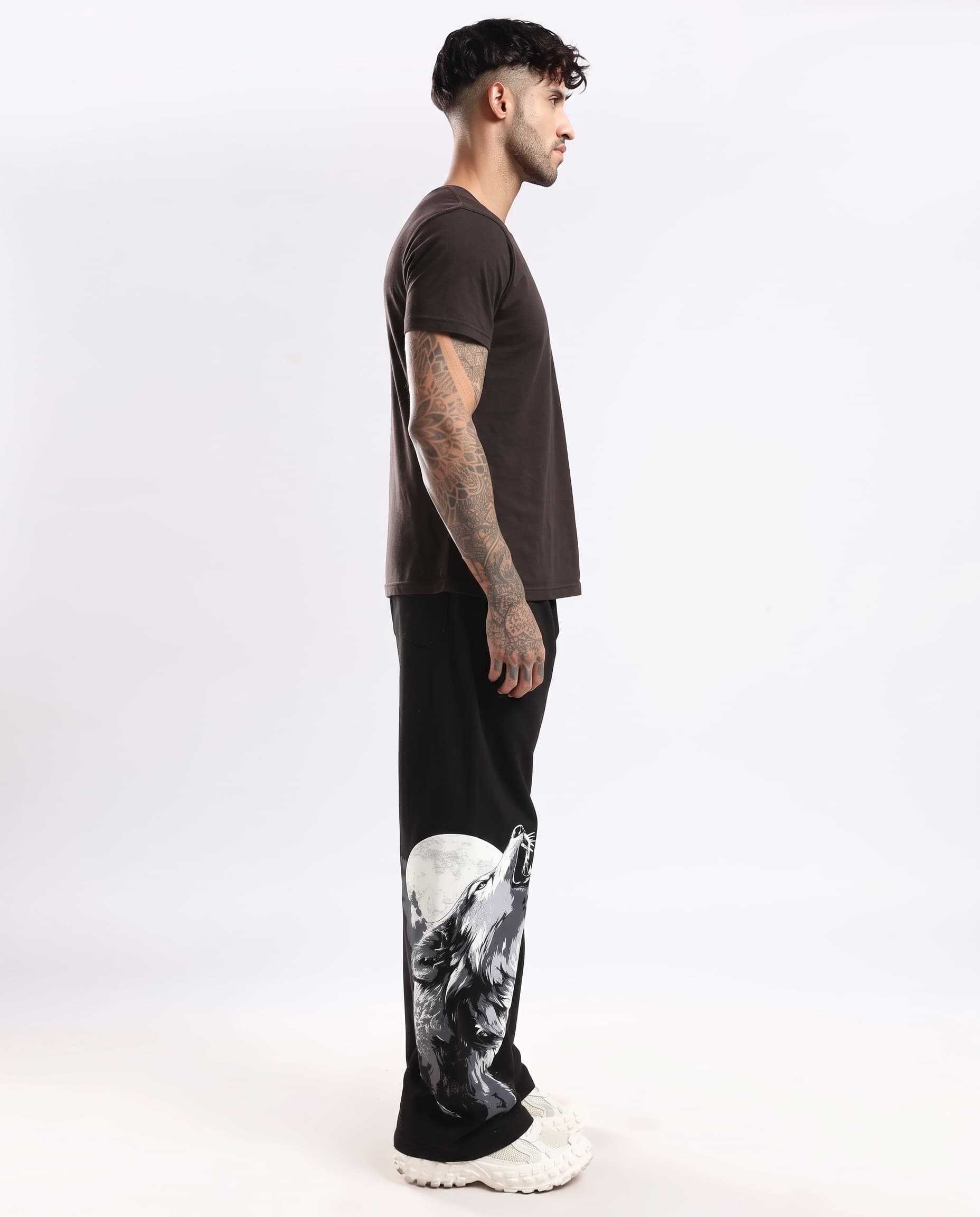Alpha Rise Heavyweight Black Joggers – moorooMEN