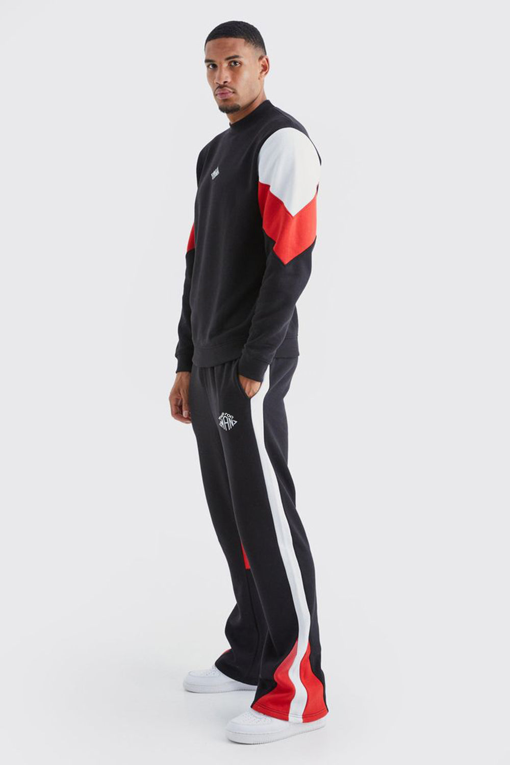 Signature Colorblock Tech-Luxe Tracksuit