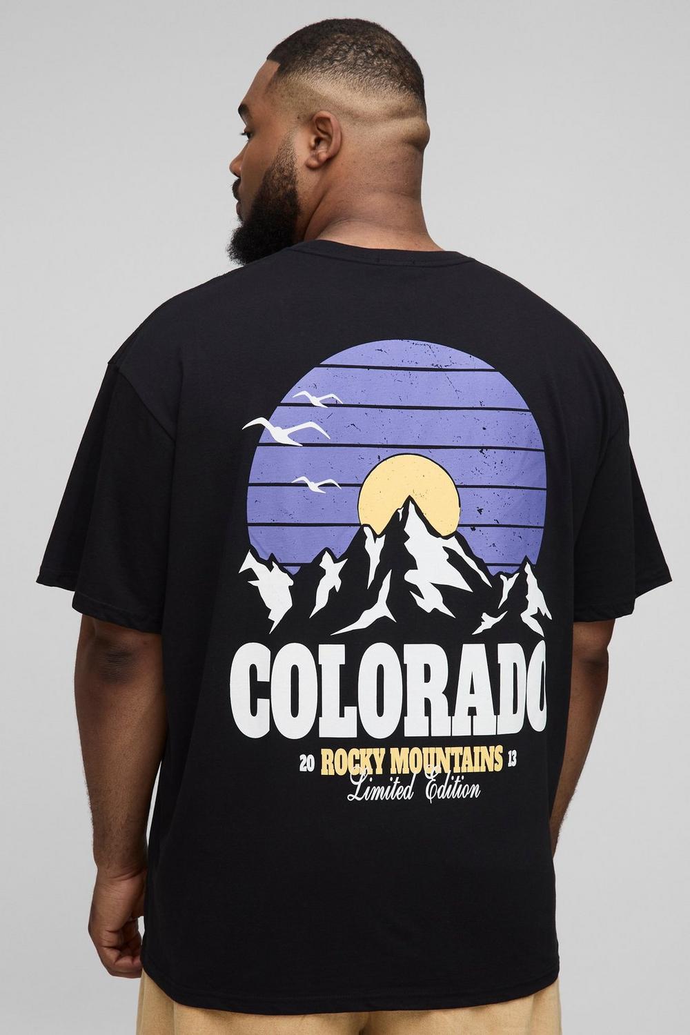 Plus Colorado Graphic Oversized T-Shirt