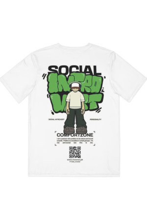 Social Intro Comfort Zone Graphic T-Shirt
