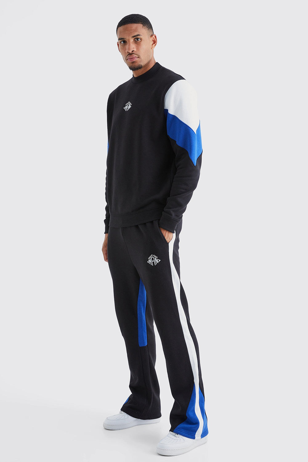 Signature Colorblock Tech-Luxe Tracksuit