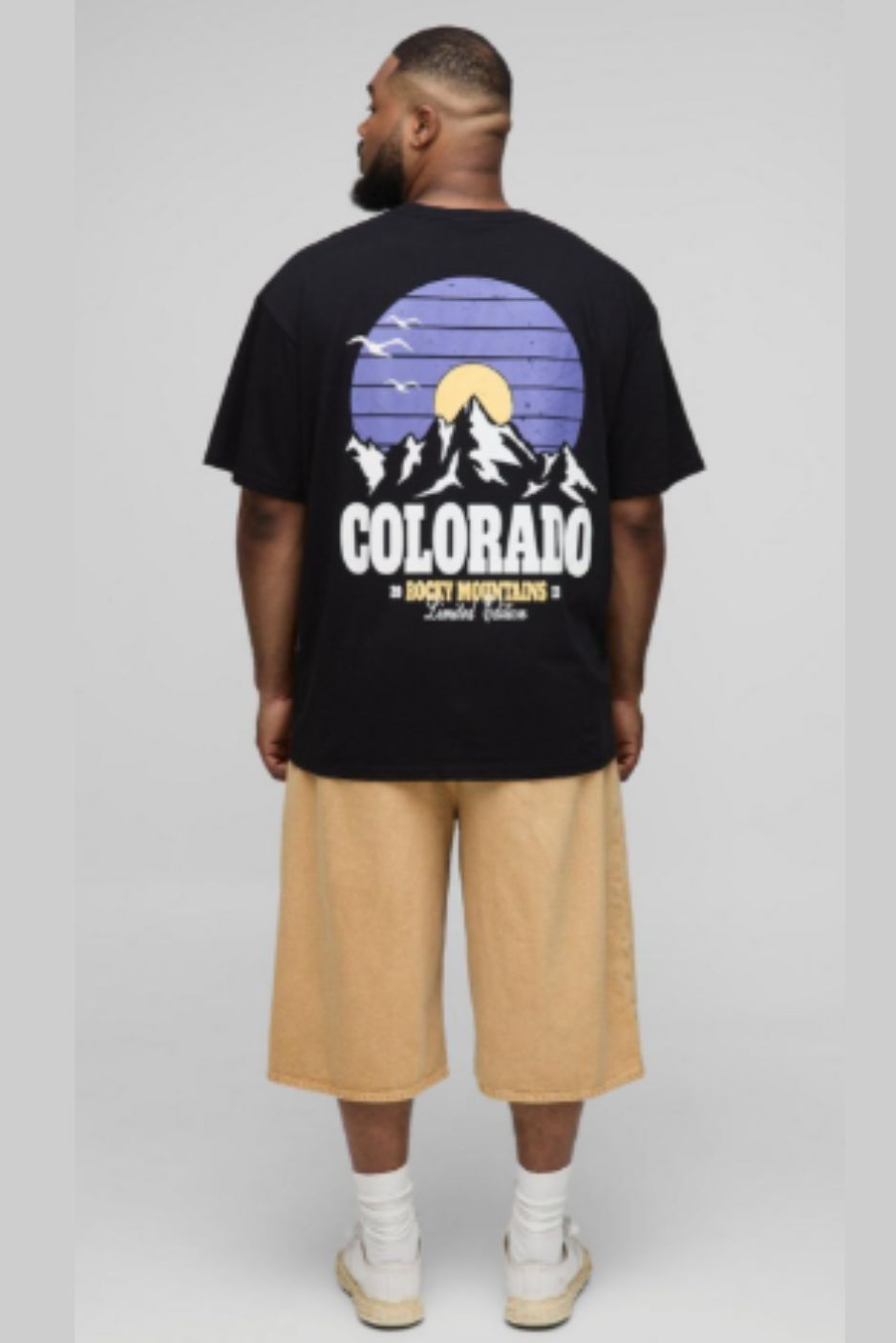 Plus Colorado Graphic Oversized T-Shirt
