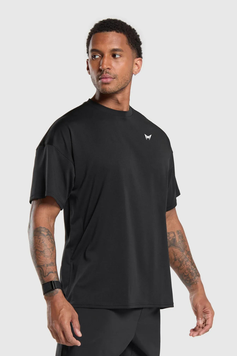 Men’s Black Athletic Shorts Set